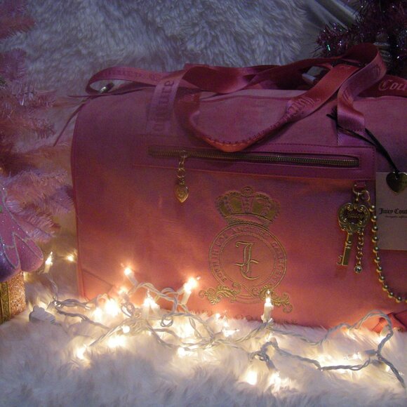 Juicy Couture Exclusive Love Potion Classic Juicy Lover Weekender Bag NWT - Picture 7 of 16